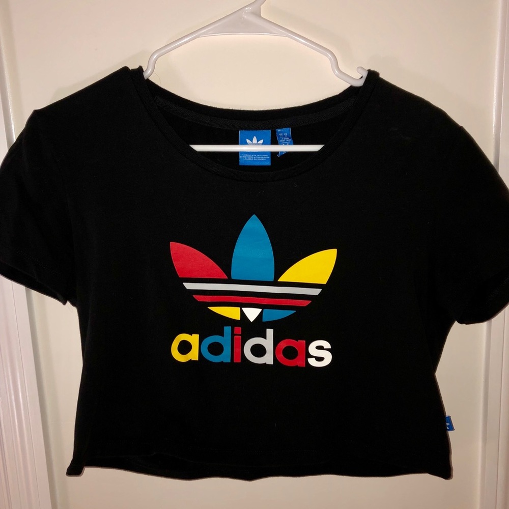 Adidas Crop Top size Medium!